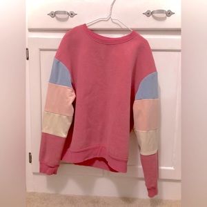Braylees Boutique Color block Sweatshirt